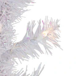 Northlight 4' Pre-lit Rockport White Pine Artificial Christmas Tree, Clear Lights -Christmas Decor Sale northlight sm92954 4 updated 14067.1663774242