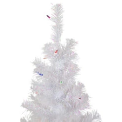 Northlight 4' Pre-lit Rockport White Pine Artificial Christmas Tree, Multi Lights -Christmas Decor Sale northlight sm92955 3 updated 57679.1665610757