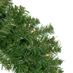 Northlight 5-Piece Pre-Lit Artificial Wolcott Spruce Christmas Entryway Set -Christmas Decor Sale northlight sm92986 87 wreath 3 95317.1665611048