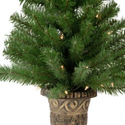 Northlight 5-Piece Pre-Lit Artificial Wolcott Spruce Christmas Entryway Set -Christmas Decor Sale northlight sm92986 tree 4 14543.1665611047