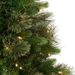 Northlight 3' Pre-Lit Kingston Cashmere Pine Full Artificial Christmas Tree, Clear Lights -Christmas Decor Sale northlight sm93044 2 53371.1652461289
