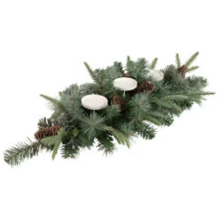 Northlight 32" Artificial Mixed Pine And Pine Cones Christmas Candle Holder Centerpiece 10 Northlight 32" Artificial Mixed Pine And Pine Cones Christmas Candle Holder Centerpiece -Christmas Decor Sale northlight sm93378 2 76945.1659124016