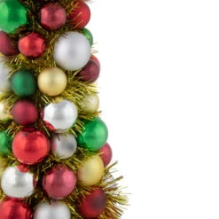 Northlight Shatterproof Ball Christmas Cone Tree With Tinsel - 15.75" - Multicolor 10 Northlight Shatterproof Ball Christmas Cone Tree With Tinsel - 15.75" - Multicolor -Christmas Decor Sale northlight sm93799 3 97774.1666337513