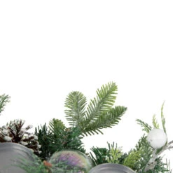 Northlight Pine And Berries Triple Candle Holder With Iridescent Christmas Ornaments - 32" 11 Northlight Pine And Berries Triple Candle Holder With Iridescent Christmas Ornaments - 32" -Christmas Decor Sale northlight sm94109 4 36738.1664638689