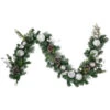 Northlight 6' Green Pine Frosted Artificial Christmas Garland With Pinecones And Ornaments, Unlit -Christmas Decor Sale northlight sm94114 1new 32437.1665173710