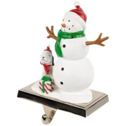 Northlight 6" Snowman And Puppy Christmas Stocking Holder 11 Northlight 6" Snowman And Puppy Christmas Stocking Holder -Christmas Decor Sale northlight sm94981 02 64268.1694101350