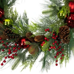 Northlight Real Touch™ Berries, Pinecones And Ornaments Artificial Christmas Wreath - 36" - Unlit 13 Northlight Real Touch™ Berries, Pinecones And Ornaments Artificial Christmas Wreath - 36" - Unlit -Christmas Decor Sale northlight sm95354 02 93105.1701796958