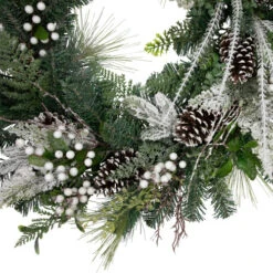 Northlight Real Touch™? Frosted Pinecones And Berries Christmas Wreath - 36" - Unlit 13 Northlight Real Touch™? Frosted Pinecones And Berries Christmas Wreath - 36" - Unlit -Christmas Decor Sale northlight sm95356 02 33695.1701796957
