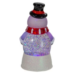 Northlight LED Lighted Color Changing Snowman Christmas Snow Globe - 7.5" -Christmas Decor Sale northlight sr91089 snowman 2 12838.1618414097