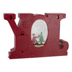 LED Lighted Joy Christmas Glitter Snow Globe - 11" - Red And Gold 11 LED Lighted Joy Christmas Glitter Snow Globe - 11" - Red And Gold -Christmas Decor Sale northlight sr91091 2 61089.1618414095