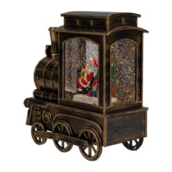 Northlight 6.75" Lighted Black Train Christmas Snow Globe With Santa 11 Northlight 6.75" Lighted Black Train Christmas Snow Globe With Santa -Christmas Decor Sale northlight sr91095 3 17176.1665087482