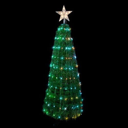 Northlight 4' Green Color Changing Multiple Function Pop Up Artificial Outdoor Christmas Tree 3 Northlight 4' Green Color Changing Multiple Function Pop Up Artificial Outdoor Christmas Tree