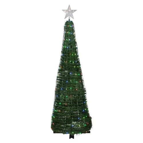 Northlight 6' Green Color Changing Multiple Function Pop Up Artificial Outdoor Christmas Tree 4 Northlight 6' Green Color Changing Multiple Function Pop Up Artificial Outdoor Christmas Tree - Image 2