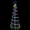 Northlight 4' LED Color Changing Multiple Function Outdoor Spiral Christmas Tree 1 Northlight 4' LED Color Changing Multiple Function Outdoor Spiral Christmas Tree -Christmas Decor Sale northlight st93396 black 65120.1663342666