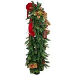 Northlight 48" Musical Santa Claus With Lighted Christmas Tree And Teddy Bear Standing Christmas Figure 10 Northlight 48" Musical Santa Claus With Lighted Christmas Tree And Teddy Bear Standing Christmas Figure -Christmas Decor Sale northlight tj15761 3 3 67093.1680803014