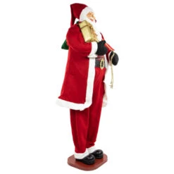 72" Country Santa Claus Standing Christmas Figure 9 72" Country Santa Claus Standing Christmas Figure -Christmas Decor Sale northlight tj93869 2 69252.1666337511