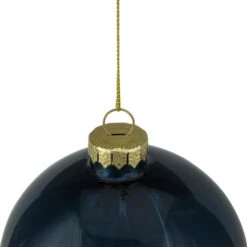 Northlight 4" Shiny Royal Blue Glass Christmas Ball Ornament -Christmas Decor Sale northlight tr88565 2 sample 97966.1600391619