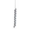 7" Gray And Blue Glitter Spiral Twist Icicle Christmas Ornament -Christmas Decor Sale northlight tr88622 87021.1608347981