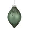 Northlight 5" Matte Green Starburst Finial Glass Christmas Ornament 1 Northlight 5" Matte Green Starburst Finial Glass Christmas Ornament -Christmas Decor Sale northlight tr92622 updated2022 18014.1655140115