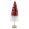 Northlight Glittered Bottlebrush Christmas Tree - 12" - Red And White 1 Northlight Glittered Bottlebrush Christmas Tree - 12" - Red And White -Christmas Decor Sale northlight tr94455 1 53512.1670143660