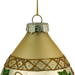 Northlight Set Of 2 Golden Glitter Holly Finial Christmas Glass Ornaments 5" 11 Northlight Set Of 2 Golden Glitter Holly Finial Christmas Glass Ornaments 5" -Christmas Decor Sale northlight tr94995 420copy 18338.1700500044