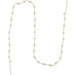 Northlight 6' Cream Wooden Beads Christmas Garland, Unlit 13 Northlight 6' Cream Wooden Beads Christmas Garland, Unlit -Christmas Decor Sale northlight tr94996 2 85820.1700240834