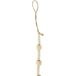 Northlight 6' Cream Wooden Beads Christmas Garland, Unlit 11 Northlight 6' Cream Wooden Beads Christmas Garland, Unlit -Christmas Decor Sale northlight tr94996 3 58839.1700240834