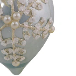 Northlight Set Of 2 Shiny Artic Blue Textured Snowflakes Finial Christmas Glass Ornaments 5" 12 Northlight Set Of 2 Shiny Artic Blue Textured Snowflakes Finial Christmas Glass Ornaments 5" -Christmas Decor Sale northlight tr95013 320copy 78960.1700327050