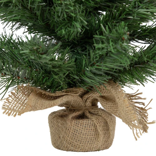 Northlight Potted Mini Pine Medium Artificial Christmas Tree - 18" - Unlit 6 Northlight Potted Mini Pine Medium Artificial Christmas Tree - 18" - Unlit - Image 4