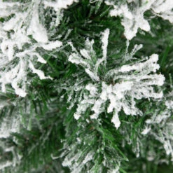 Northlight 22" Flocked Pine Full Artificial Christmas Tree In Burlap Base - Unlit -Christmas Decor Sale northlight v03955 3new 14148.1670057375