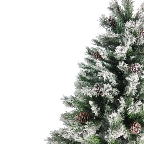 Northlight 6' Medium Flocked Angel Pine Artificial Christmas Tree - Unlit 6 Northlight 6' Medium Flocked Angel Pine Artificial Christmas Tree - Unlit - Image 4