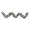 Northlight Flocked Angel Pine Artificial Christmas Garland With Pinecones - 9' X 10" - Unlit -Christmas Decor Sale northlight v03980 49869.1588356342
