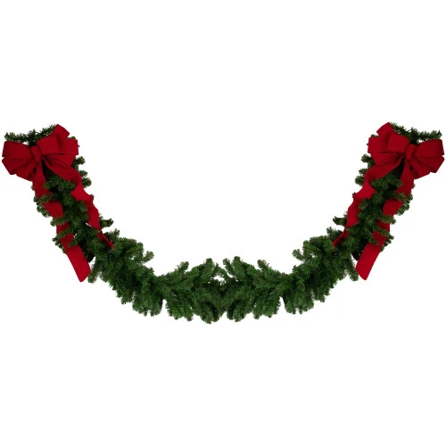 Northlight Balsam Pine Artificial Commercial Christmas Garland - 50' X 12" - Unlit 8 Northlight Balsam Pine Artificial Commercial Christmas Garland - 50' X 12" - Unlit - Image 6