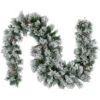 Northlight Flocked Angel Pine And Pine Cones Artificial Christmas Garland - 6.75' X 12" - Unlit -Christmas Decor Sale northlight v15090 01 73903.1690555851