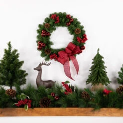 Northlight Green Colorado Spruce Artificial Christmas Wreath - 16" - Unlit -Christmas Decor Sale northlight v15095 styled 25679.1689085522