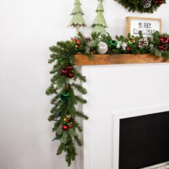 Pre-Lit Canadian Pine Artificial Christmas Garland - 9' X 12" - Multicolor Lights 13 Pre-Lit Canadian Pine Artificial Christmas Garland - 9' X 12" - Multicolor Lights -Christmas Decor Sale northlight v15829 styled2 37155.1689085522