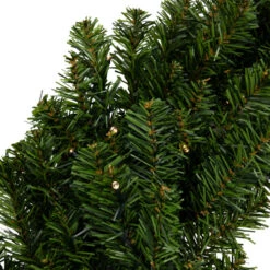Northlight Pre-Lit Battery Operated Canadian Pine Christmas Wreath - 24" - Clear LED Lights -Christmas Decor Sale northlight v15837 02 80463.1689172427
