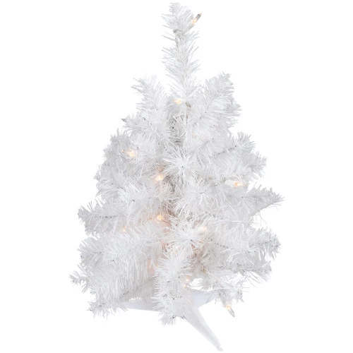 Northlight Pre-Lit Medium Artificial Christmas Tree - 18" - Clear Lights 3 Northlight Pre-Lit Medium Artificial Christmas Tree - 18" - Clear Lights