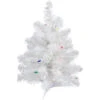 Northlight Pre-Lit Artificial Christmas Tree - 18" - White - Multicolor Lights -Christmas Decor Sale northlight v15865 01 71951.1691074598