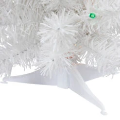 Northlight Pre-Lit Artificial Christmas Tree - 18" - White - Multicolor Lights -Christmas Decor Sale northlight v15865 03 42639.1691074601
