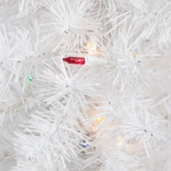 Northlight Pre-Lit Artificial Christmas Tree - 18" - White - Multicolor Lights -Christmas Decor Sale northlight v15865 04 10896.1691074597