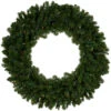 Northlight Pre-Lit Canadian Pine Artificial Christmas Wreath - 36" - Multi Lights