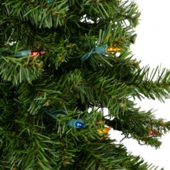 Northlight Pre-Lit Canadian Pine Artificial Christmas Wreath - 36" - Multi Lights -Christmas Decor Sale northlight v15907 02 98075.1689690989