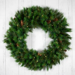 Northlight Pre-lit Royal Oregon Pine Artificial Christmas Wreath - 36" - Clear Lights -Christmas Decor Sale northlight v159282c20v159292cv15938 woodfloor 63208.1698958392