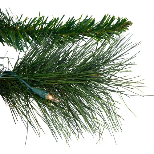 Northlight Pre-Lit White Valley Pine Artificial Pinecone Christmas Wreath - 36" - Clear Lights 9 Northlight Pre-Lit White Valley Pine Artificial Pinecone Christmas Wreath - 36" - Clear Lights - Image 7