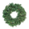 Northlight Pre-lit White Valley Pine Artificial Christmas Wreath - 48" - Clear Lights -Christmas Decor Sale northlight v15936 00920.1604802197
