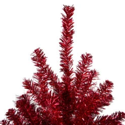 Northlight 6' Metallic Red Tinsel Artificial Christmas Tree - Unlit -Christmas Decor Sale northlight v27327 same20as20v27328 1 46925.1665519922