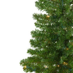 Northlight 7.5' Pre-Lit Medium Canadian Pine Artificial Christmas Wall Tree - Clear Lights 13 Northlight 7.5' Pre-Lit Medium Canadian Pine Artificial Christmas Wall Tree - Clear Lights -Christmas Decor Sale northlight v27378 1 38322.1588397343