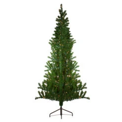 Northlight 7.5' Pre-Lit Medium Canadian Pine Artificial Christmas Wall Tree - Clear Lights 15 Northlight 7.5' Pre-Lit Medium Canadian Pine Artificial Christmas Wall Tree - Clear Lights -Christmas Decor Sale northlight v27378 5 04249.1588397344