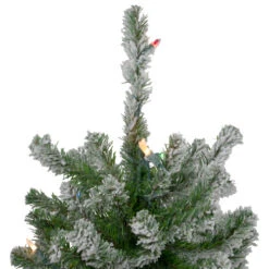 Northlight Set Of 3 Pre-Lit Flocked Alpine Artificial Christmas Trees 5' - Multi Lights 10 Northlight Set Of 3 Pre-Lit Flocked Alpine Artificial Christmas Trees 5' - Multi Lights -Christmas Decor Sale northlight v27442 3updated 10315.1668587294